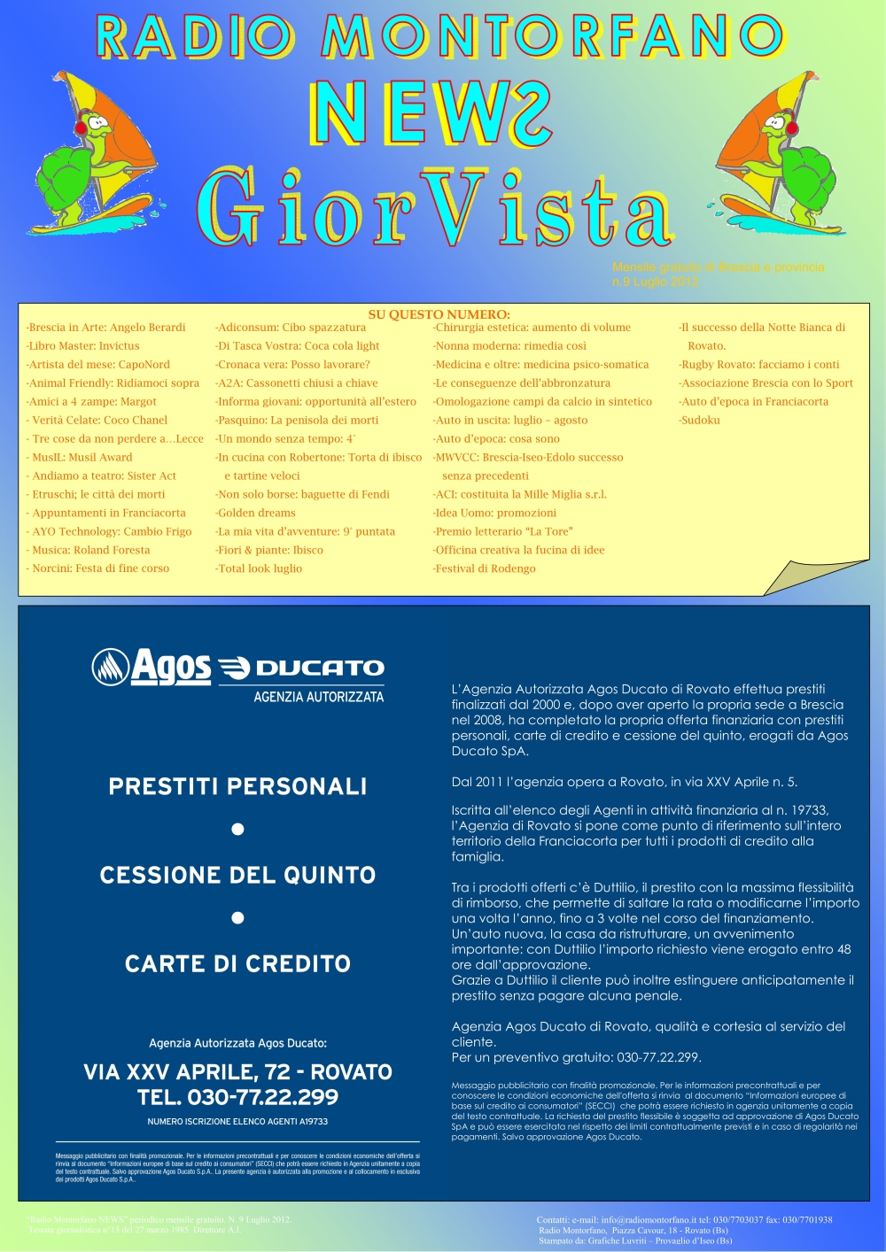 GIORVISTA LUGLIO