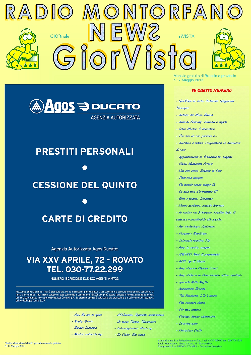 GIORVISTA MAGGIO 2013