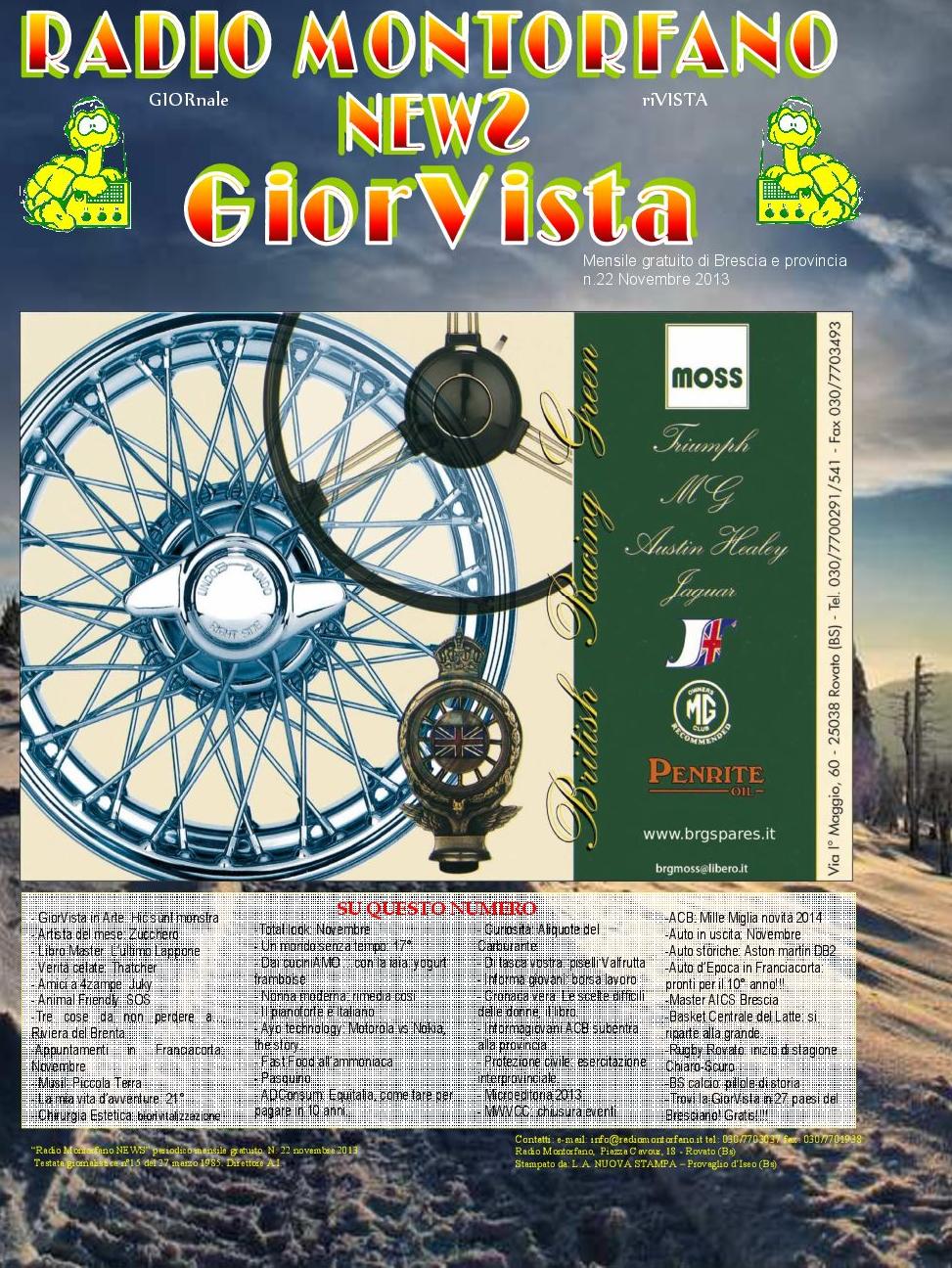 GIORVISTA NOVEMBRE 2013