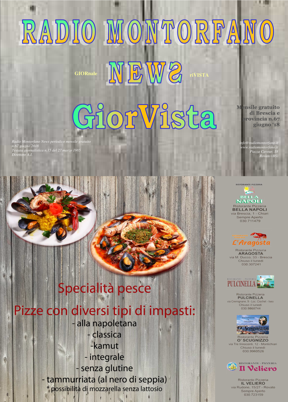 GIORVISTA GIUGNO 2018